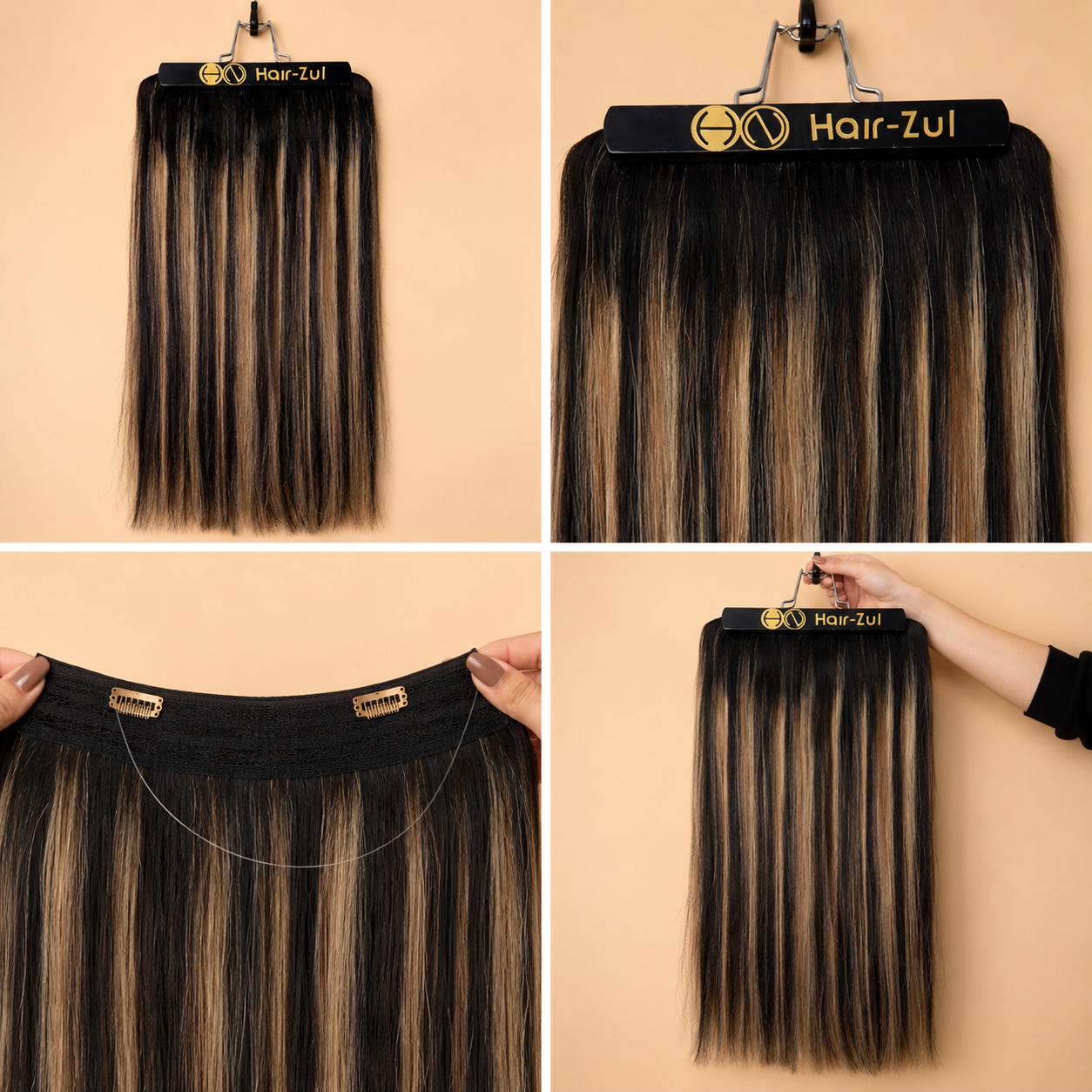 Cortina Halo Balayage Oscuro 3